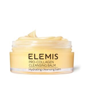 ELEMIS Pro-Collagen Cleansing Balm, 3-in-1 Facial Cleanser for All Skin Types, Daily Skincare to Soften, Deep Cleanse & Hydrate, Makeup Remover