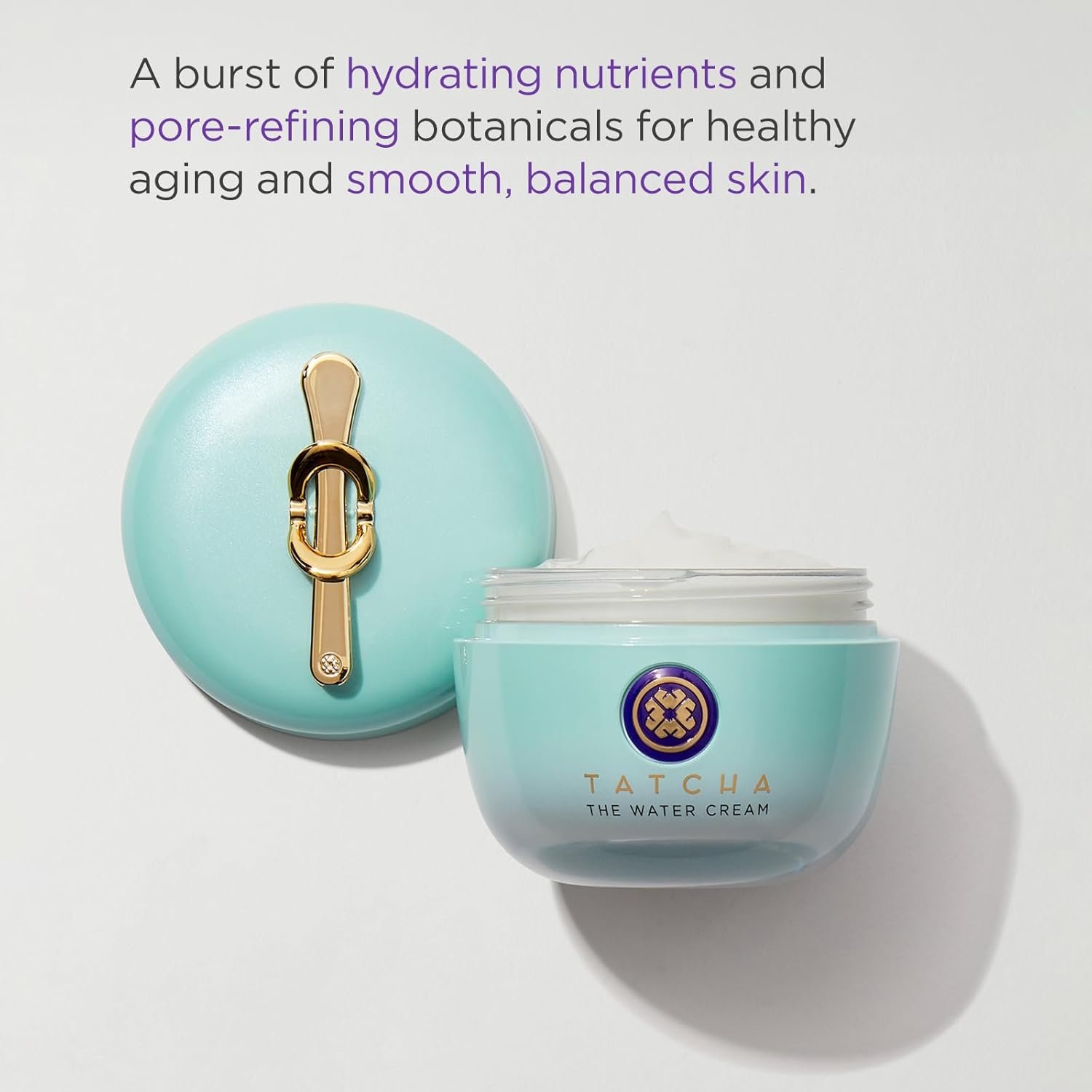 TATCHA The Water Cream | Cream Moisturizer for Face, Optimal Hydration For Pure Poreless Skin - Image 2