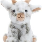 The Petting Zoo Goat Stuffed Animal Plushie, Gifts for Kids, Wild Onez Babiez Farm Animals, Goat Plush Toy 6 inches