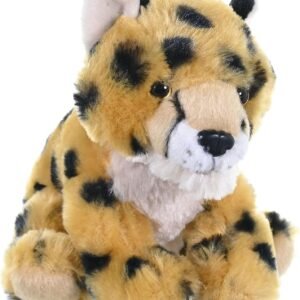 Wild Republic Cheetah Baby Plush, Stuffed Animal, Plush Toy, Gifts for Kids, Cuddlekins 8 Inches