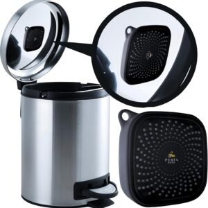Compact and Multifunctional Trash Can Deodorizer | Trash Deodorizer with Odor Absorber Technology | Lasts Up to 1 Year | Closet and Small Spaces Air Fresheners for Home by Perfa