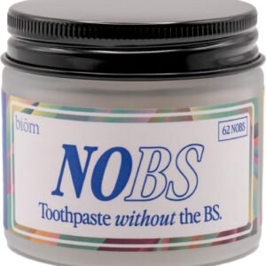NOBS Toothpaste Tablets - Nano Hydroxyapatite, Flouride & Plastic Free, Eco & Travel Friendly - Remineralize with NHA